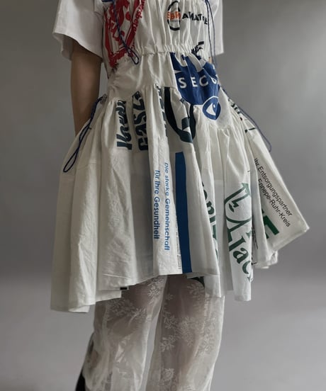 【RE;CIRCLE】RE Eco-Friendly Bag Code Camisole Middle One-piece / 240516-035