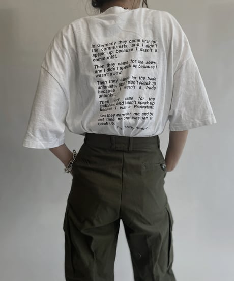 【USED】 T Shirt "Straight But Not Narrow" / 220806-015