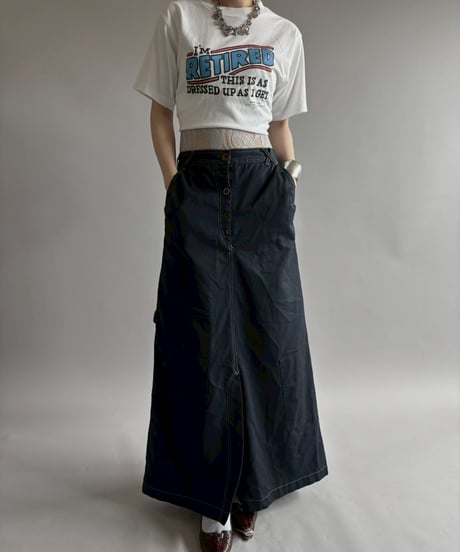 【USED】 RESIZED I'M RETIRED T-Shirt / 260627-008