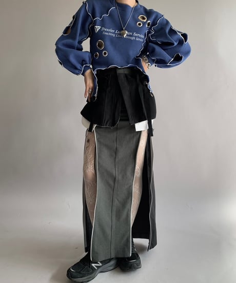 【RE;CIRCLE】 RE Mellow Sweat Top /  241017-024