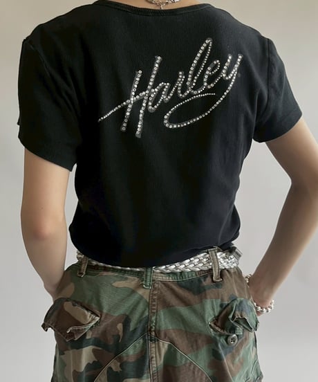 【USED】  Harley-Davidson Design Top /250426-022