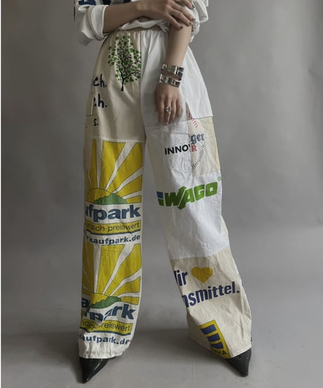 【RE;CIRCLE】RE Eco-Friendly Bag Rraw Cord Pants / 230427-005