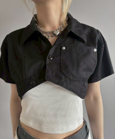 【Chinatsu Aoyama】 RE Makers Shirt Black / 260702-021