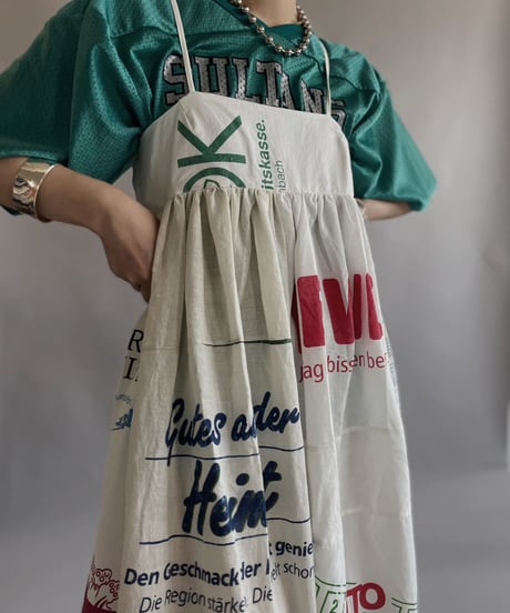 【RE;CIRCLE】RE Eco-Friendly Bag Camisole Long One-piece / 230525-011