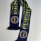 【USED】 Knit Soccer Muffler Navy × Yellow / 230206-010