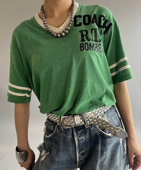 【USED】 Made in USA 70~80's Game T-Shirt /240824-001