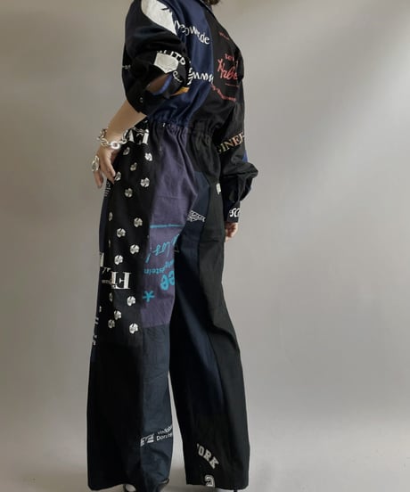 【RE;CIRCLE】RE Eco-Friendly Bag Jump Suit Black/ 230828-030