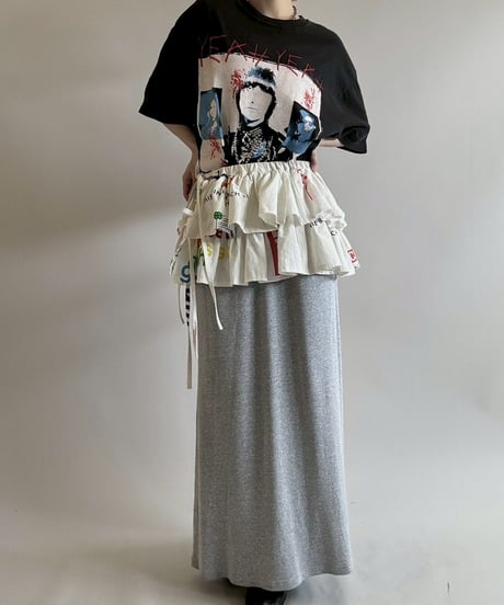 【RE;CIRCLE】 Re Eco Bag Maki Skirt /  250626-013