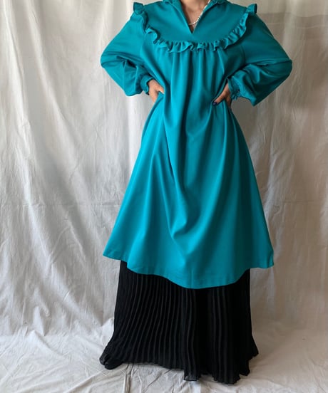 【USED】  Poly EURO Dress③/210407-018