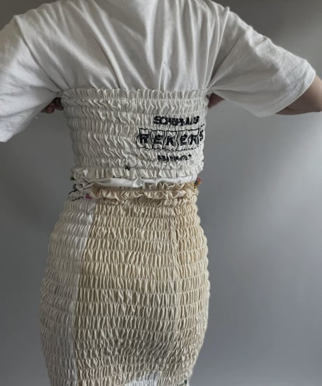 【RE;CIRCLE】RE Eco-Friendly Bag Shirring Tube Top / 230727-015