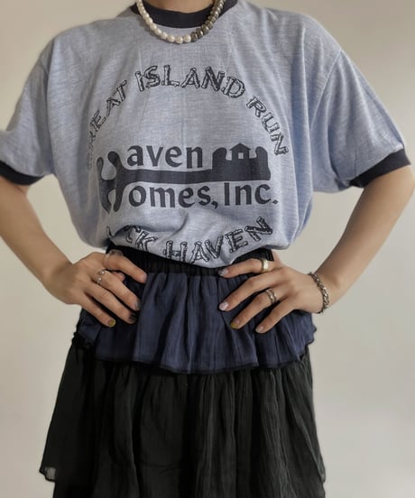 【USED】 Ringer Short Sleeves T-shirt / 220507-005