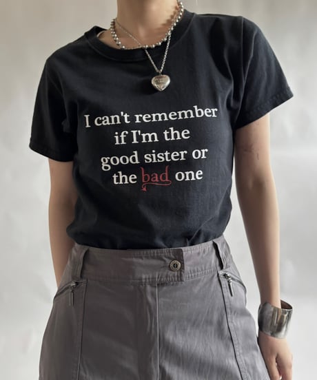 【USED】 RESIZED message T-Shirt / 250830-014