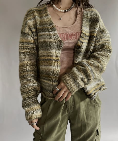 【USED】  UKnit Cardigan / 221001-015