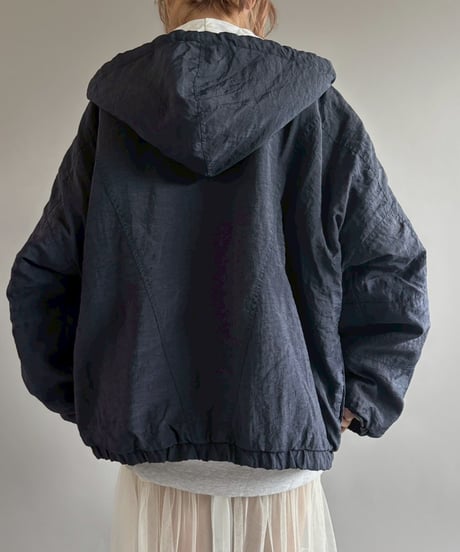 【USED】 80's adidas Padded Nylon Jacket / 251115-007