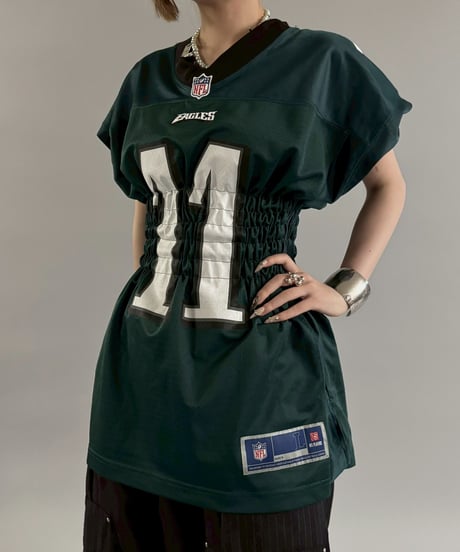 【RE;CIRCLE】 Shirring Football Shirt  /  250904-004