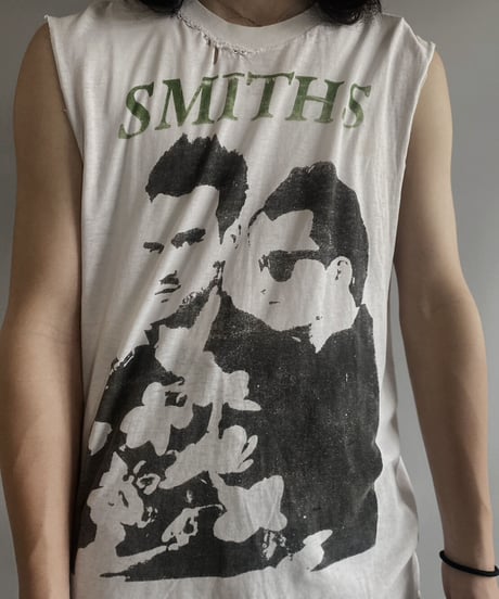 【USED】  Band Cut Off T-shirt SMITHS  /230703-019