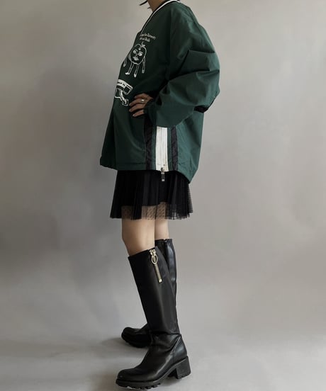 【Mashup Products】 Silk Screen Nylon Pullover Top/  240217-004