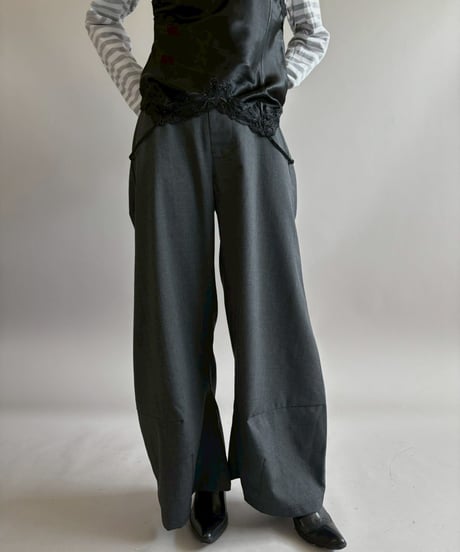 【RE;CIRCLE】 RE Suit Barrel Leg Pants/ 260420-020