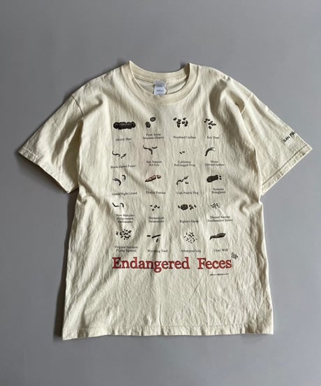 【USED】 GILDAN Endangered Feces T-Shirt/ 240429-029