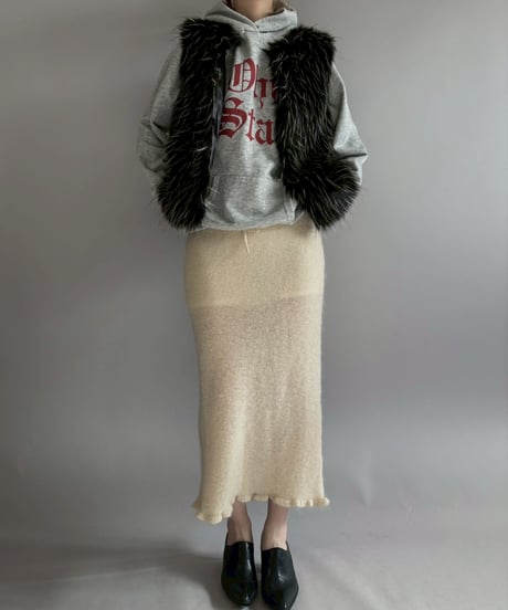【USED】 Fur Vest / 251227-007