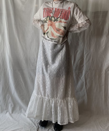 【USED】  Band T-shirt THE WHO 1989/210407-026