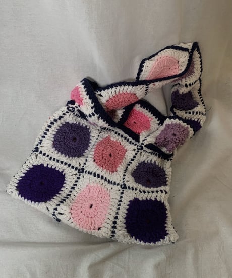【RE;CIRCLE】 Granny Knit Bag②/210404-013