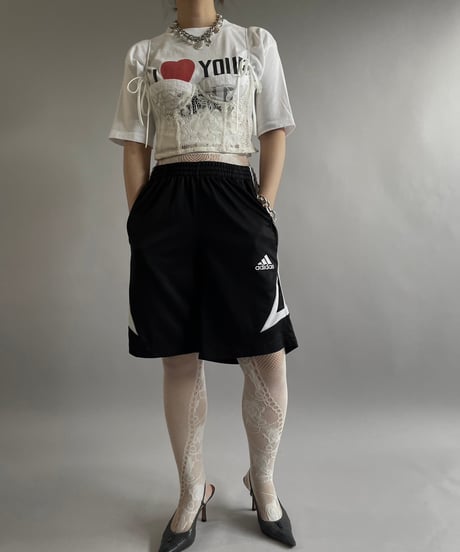 【USED】 adidas Jersey Shorts /240718-017