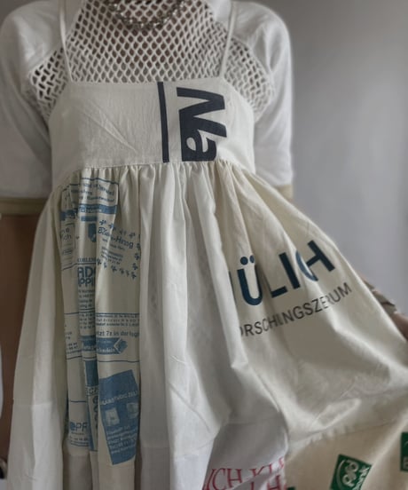 【RE;CIRCLE】RE Eco-Friendly Bag Camisole Long One-piece / 230427-016