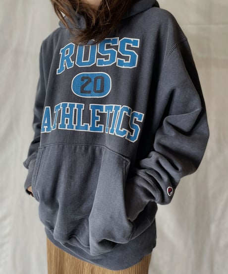 【USED】  Champion Reverse Weave Hoodie ROSS ATHLETICS/210902-014