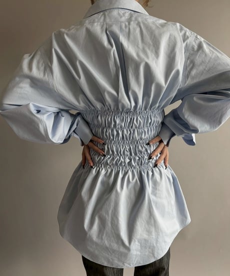 【RE;CIRCLE】 RE Shirring Shirt / 260409-010