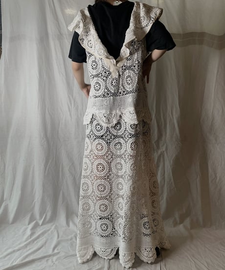 【RE;CIRCLE】 RE Lace N/S One-piece⑤/210714-009