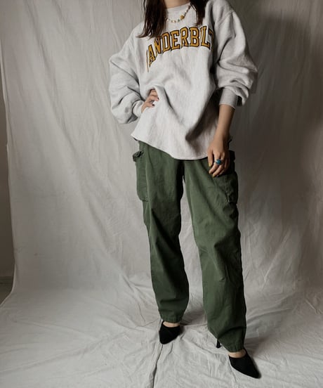 【USED】  80's USA Champion Reverse Weave Sweat VANDERBILT/210516-019