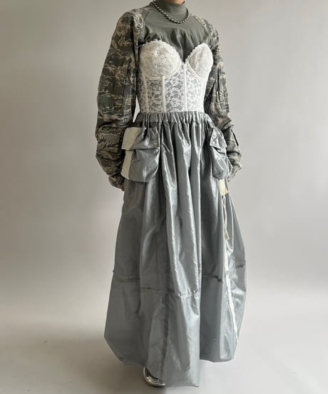 【RE;CIRCLE】 Re Parachute Skirt Long / 250306-002