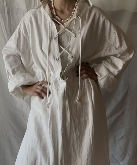 【RE;CIRCLE】  RE Medical Open Front Hatome One-piece ③/210515-008