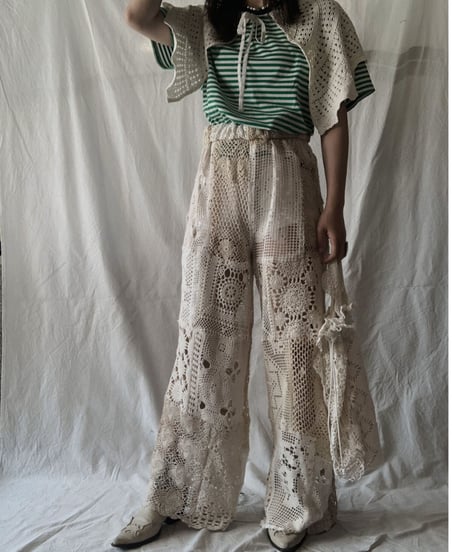 【RE;CIRCLE】RE Crochet Collar③/210611-006