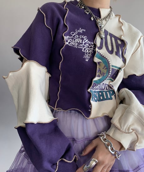 【RE;CIRCLE】 RE Mellow Sweat Top /  241017-012