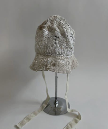 【RE;CIRCLE】 RE Crochet Lace Bucket Hat 1 / 220526-001
