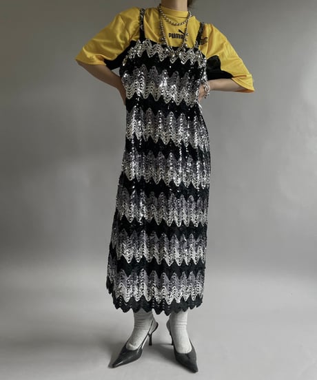 【USED】 Spangle Long One-Piece/240706-031