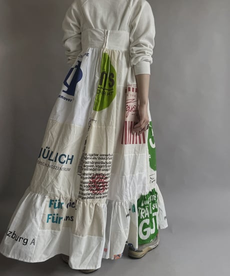 【RE;CIRCLE】RE Eco-Friendly Bag Camisole Long One-piece / 230427-011