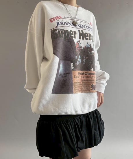 【USED】 90's Lee Super Heroes Sweat Top  /250927-020