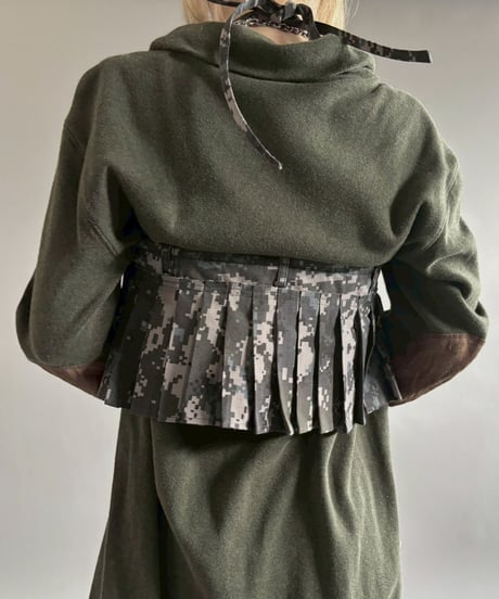 【RE;CIRCLE】 RE Military Camouflage Wrap Skirt / 260226-008