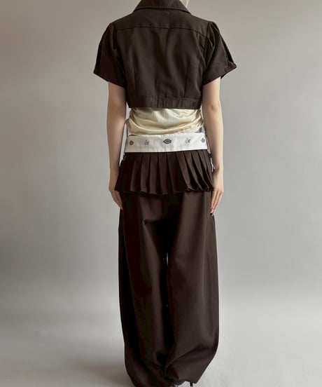 【Chinatsu Aoyama】 RE Makers Shirt Brown / 260702-030