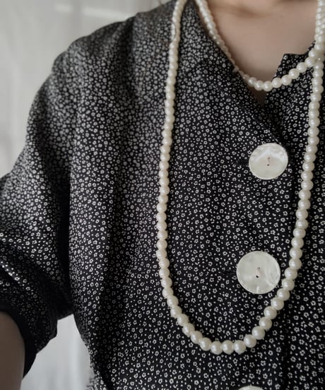 【USED】 Flower Patterned All In One/210714-031