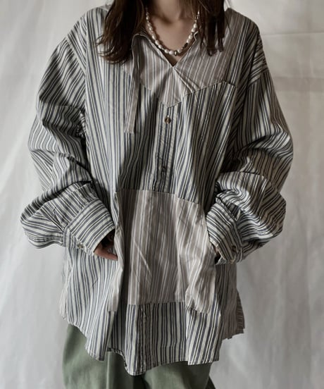 【RE;CIRCLE】 Remake Mexican Parker Shirt⑧/210906-009
