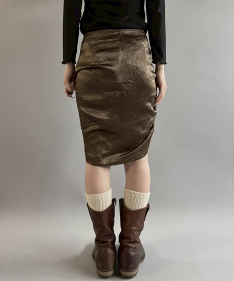 【USED】 Drawstring Design Skirt / 251101-019