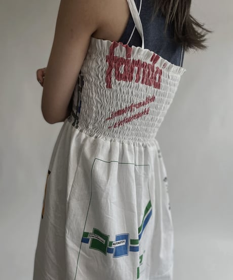 【RE;CIRCLE】 RE Eco-Friendly Bag Camisole One-piece / 220804-030