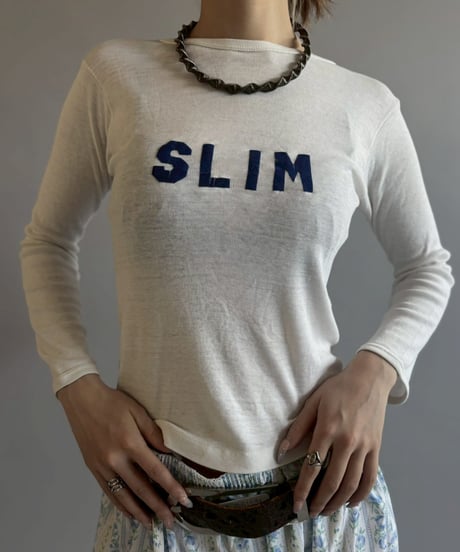 【USED】 Made in USA SLIM L/S T-Shirt / 260523-001