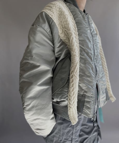 【RE;CIRCLE】 RE MA-1 Alan Docking Jacket / 221208-011