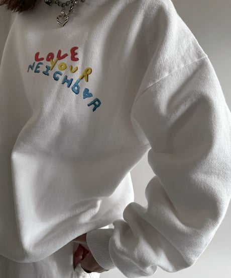 【USED】 END IS NEAR 90's Jerzees L/S Sweat Top /250329-001