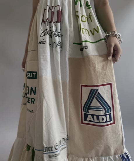 【RE;CIRCLE】RE Eco-Friendly Bag Camisole Long One-piece / 230727-019